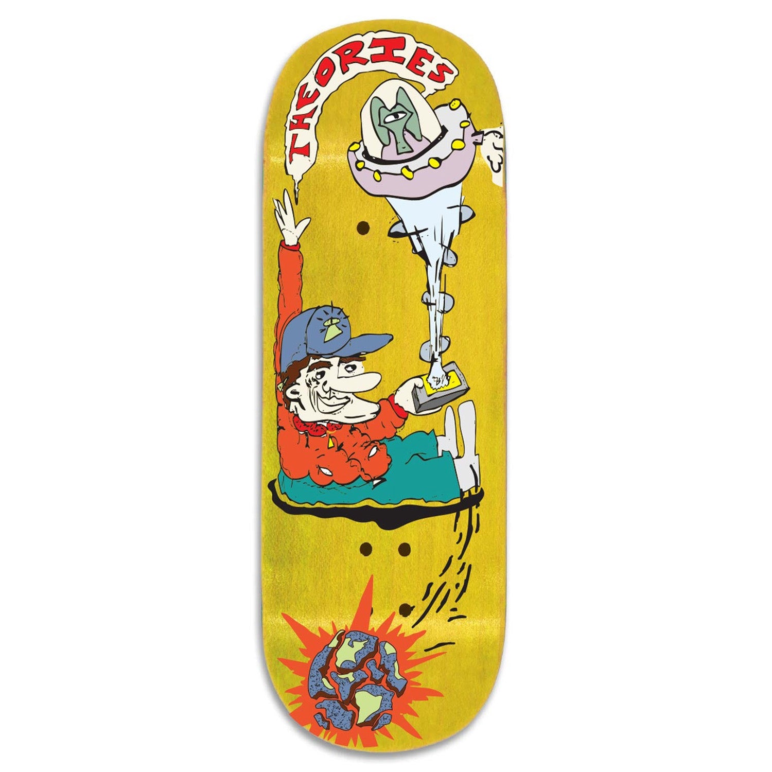 Theories Picasso Invasion Finger Board Deck