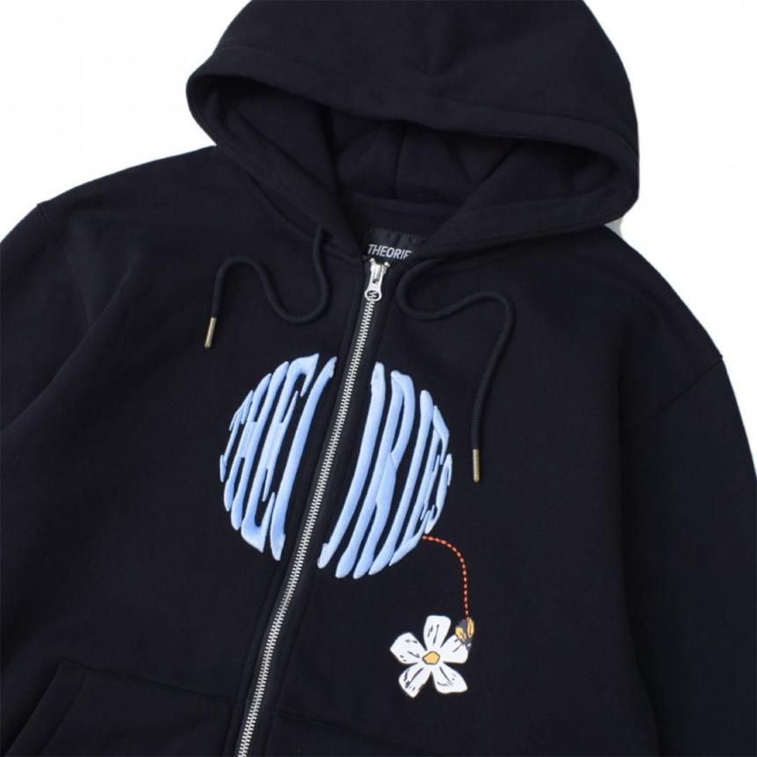 Theories Pollinate Hoodie Black
