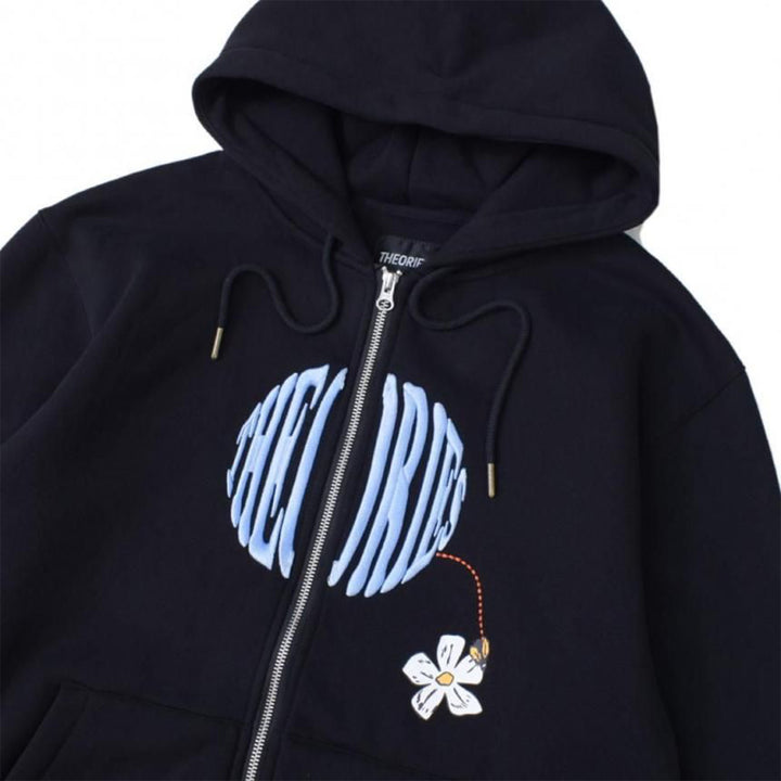 Theories Pollinate Hoodie Black