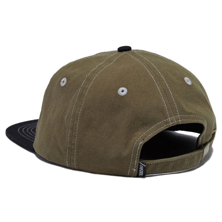 Theories Scribble Herringbone Strapback Olive/Black