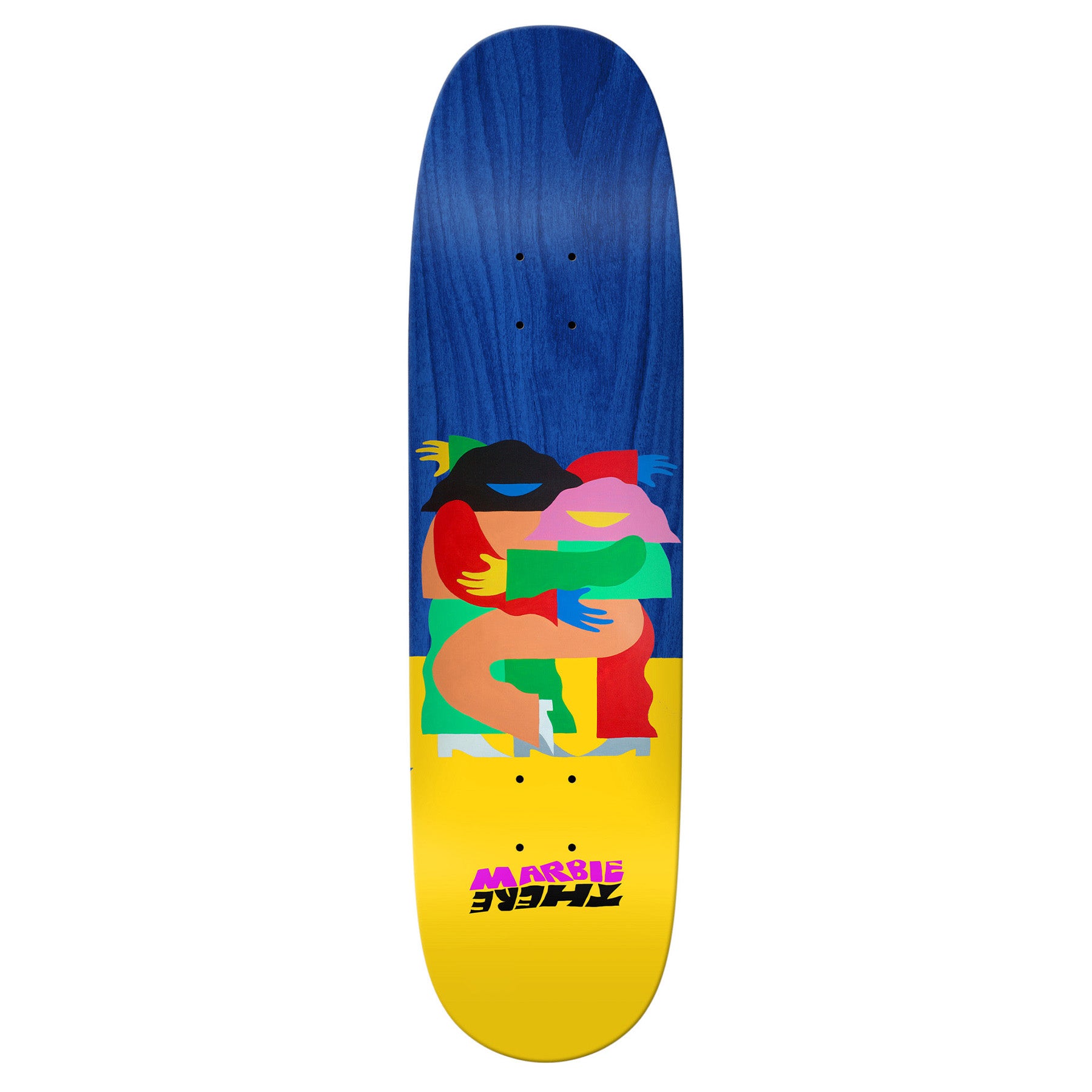 There Marbie Tangled Up Shaped Deck 8.5"