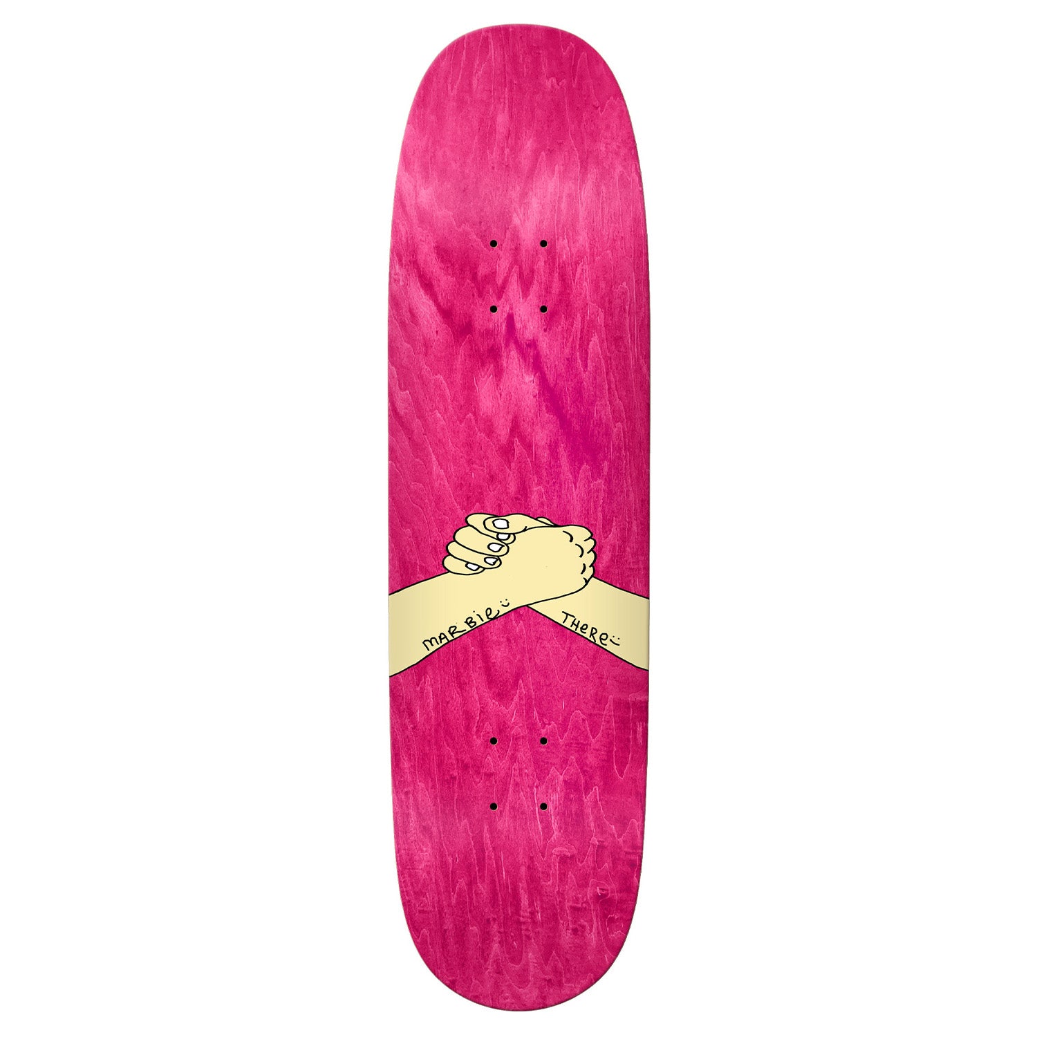 There Marbie Dapped Slick Shaped Deck 8.5"
