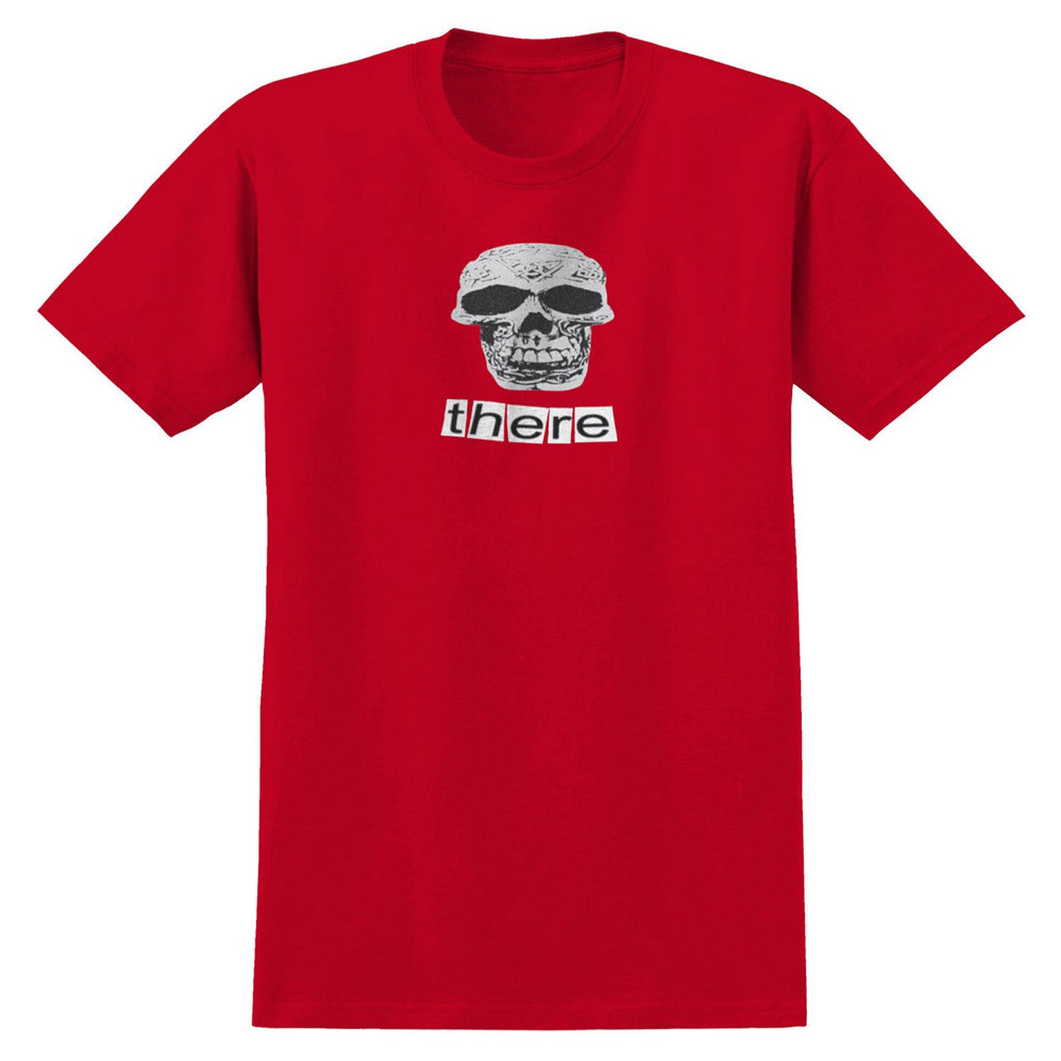 There Skull Tee Red