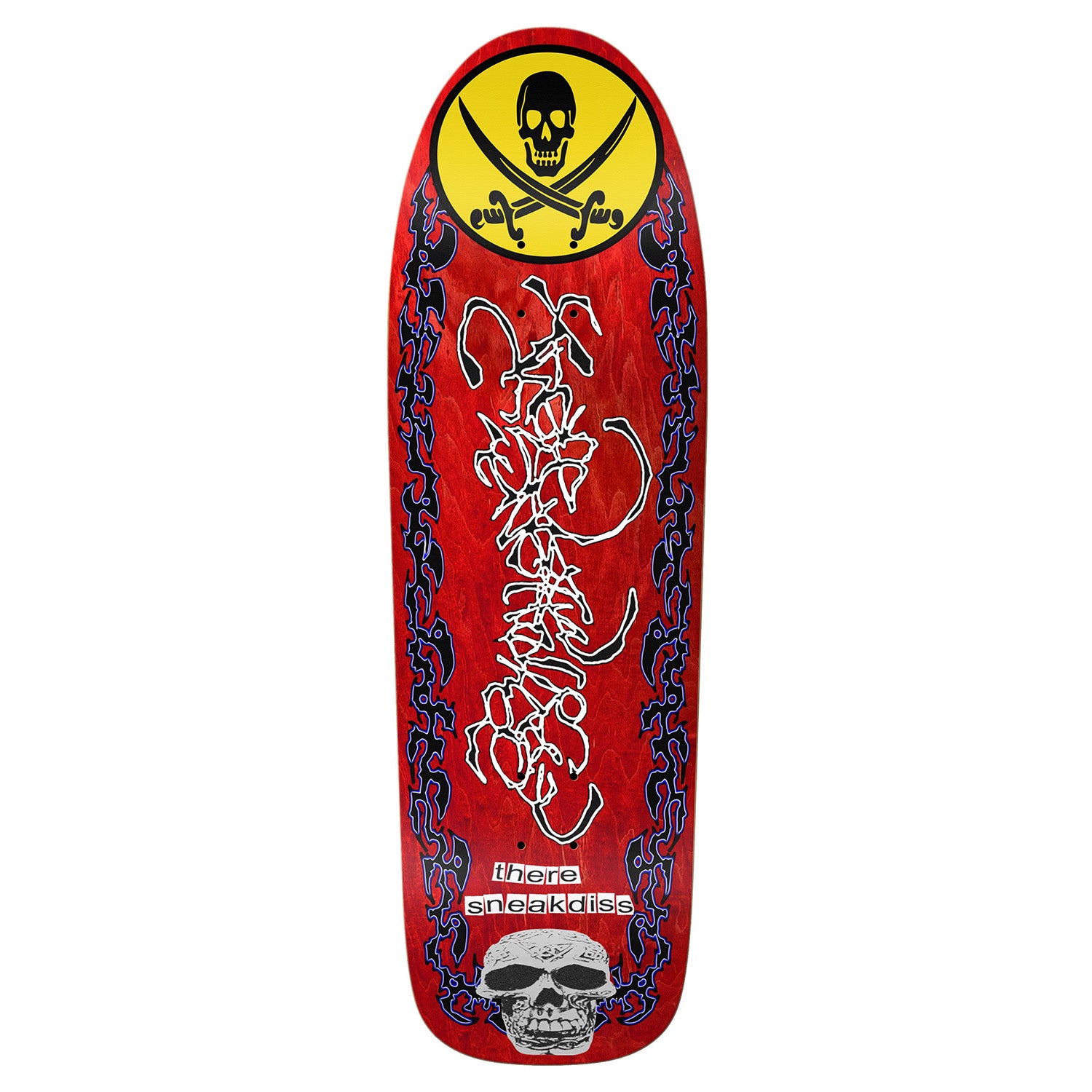 There x Sneak Diss Shaped Deck 9.75"