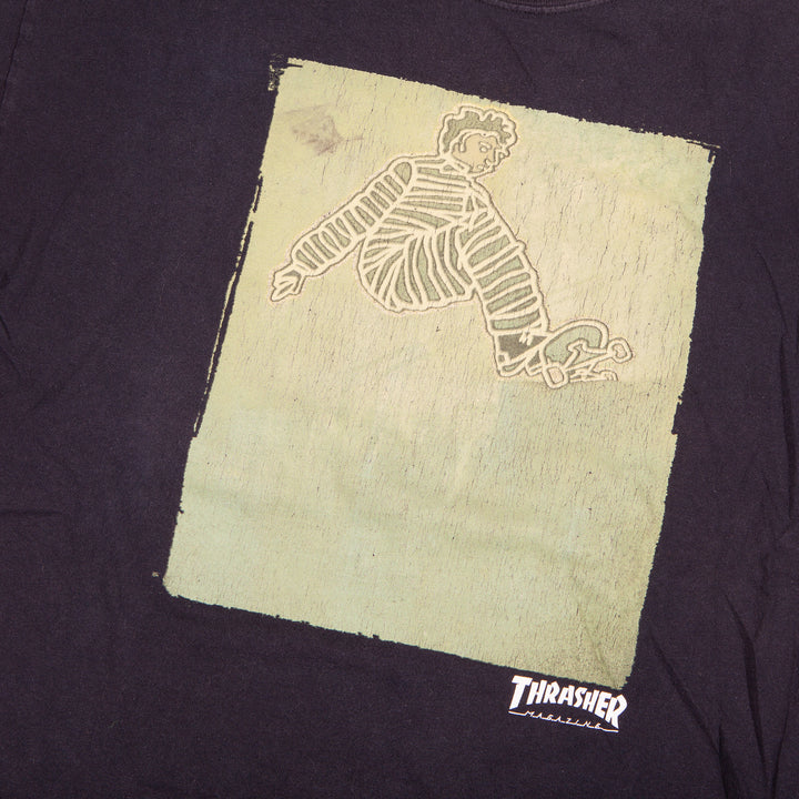 Overripe Thrasher Gonz Alcatraz By Lance Mountain Black Large 2011