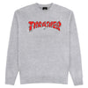 Thrasher Chains by Daniel Shepard Crewneck Sport Grey