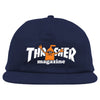 Thrasher x Toy Machine Sect Snapback Hat Navy