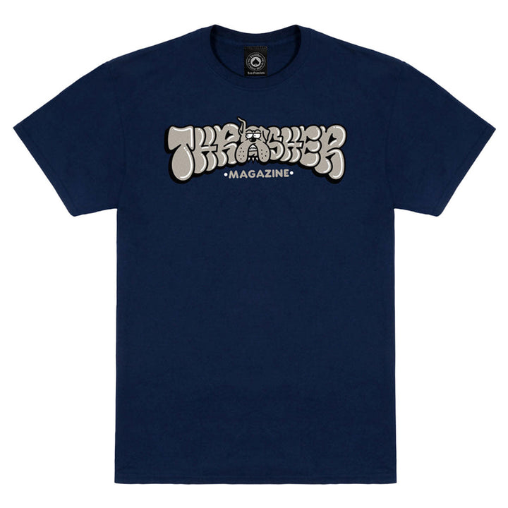 Thrasher Bully Tee Navy