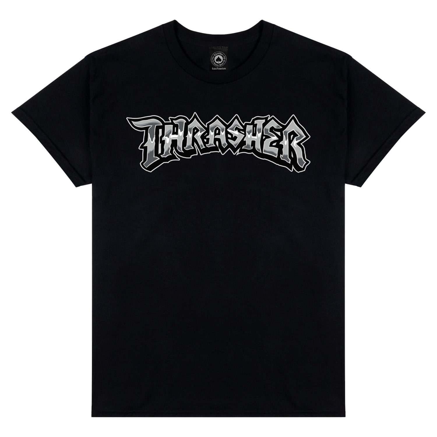 Thrasher Magazine Cruisin' Tee Black