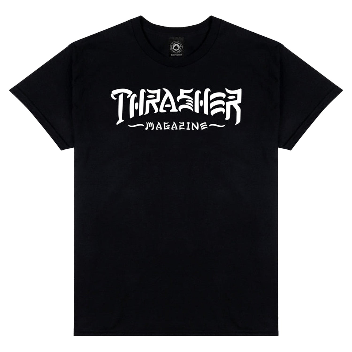 Thrasher Magazine Thrash &amp; Destroy Tee Black