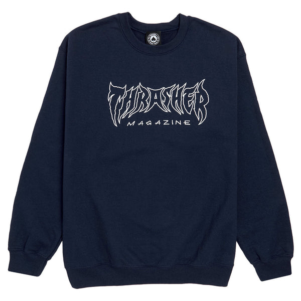 CLUBHAUS “The Crew” Crewneck - Navy XL Hauser 90s Fit Crewneck Sweater | Navy – California Arts