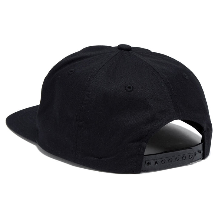 Thrasher Metal Snapback Hat Black