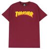 Thrasher Stacked Tee Maroon