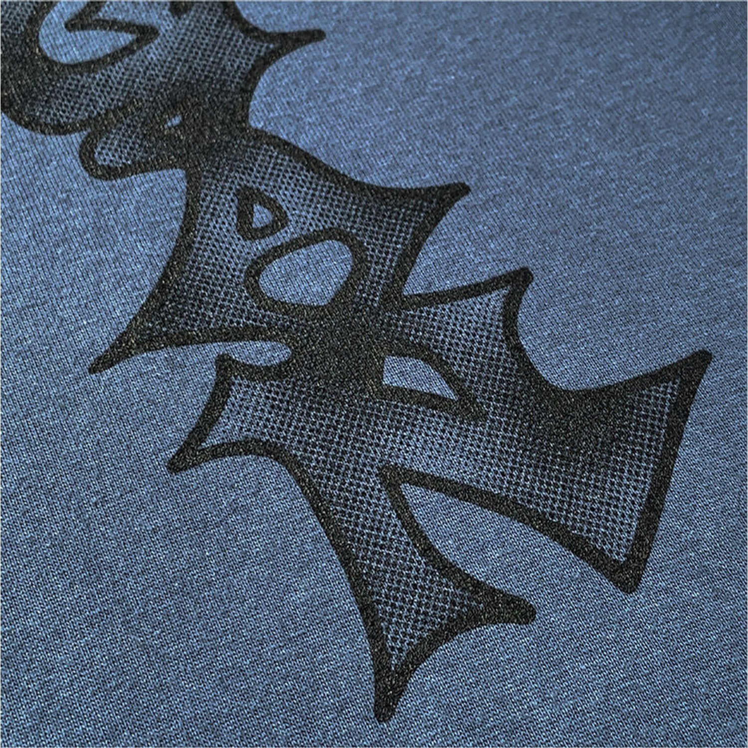 Timescan Vertical Flow Tee Stone Navy