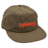 Top Heavy Pinned Hat Brown