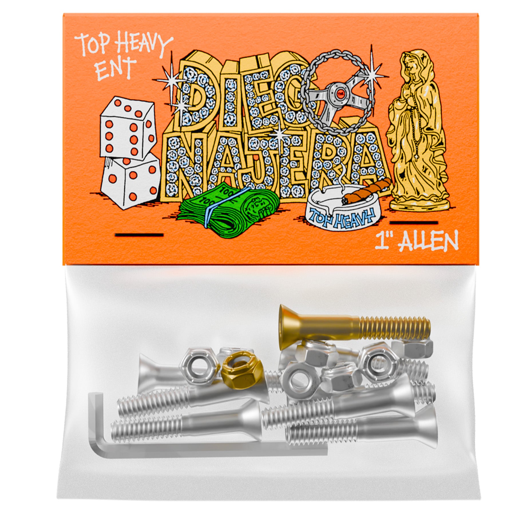 Top Heavy Diego Najera Pro Hardware 1" Allen
