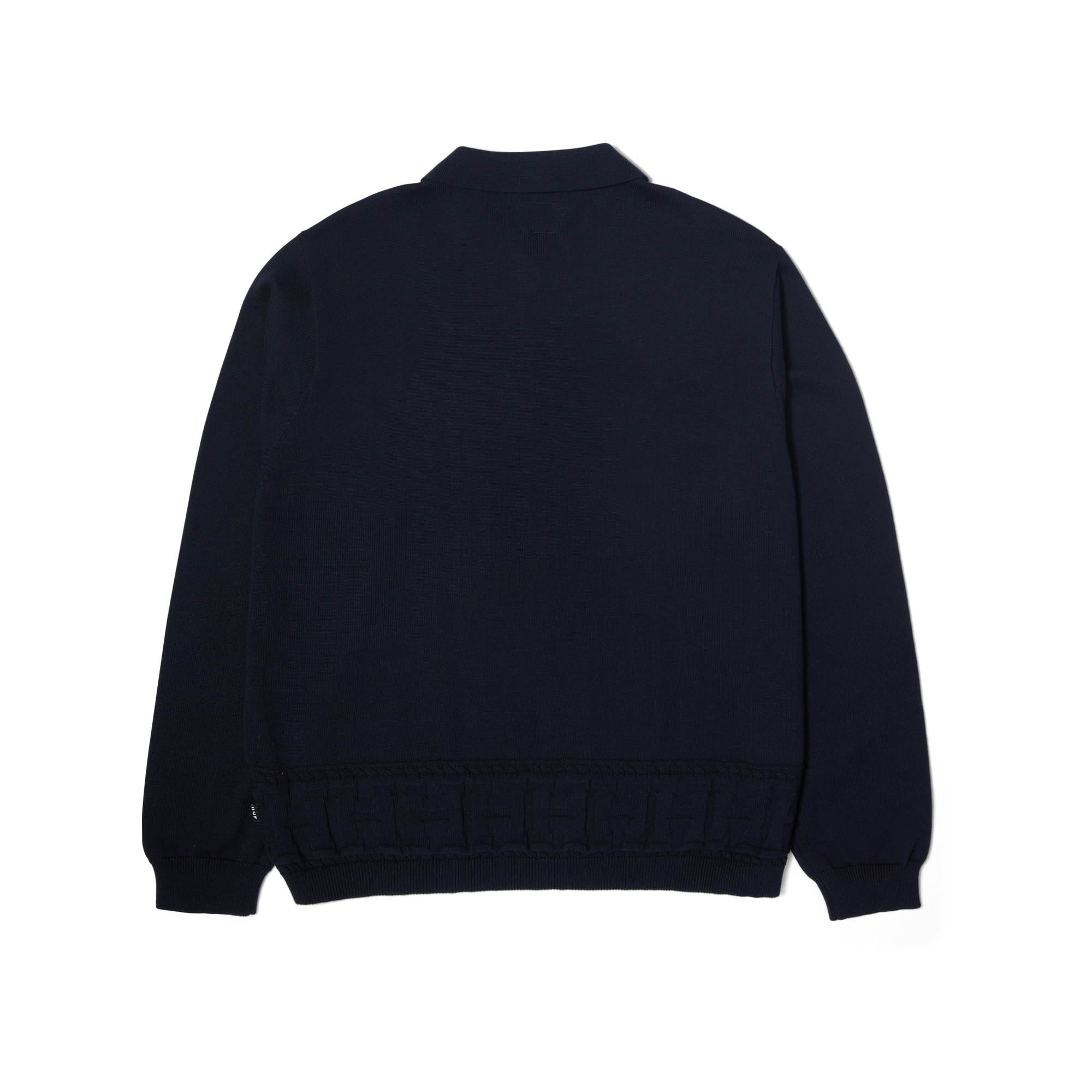 Huf Towner LS Knit Top Navy