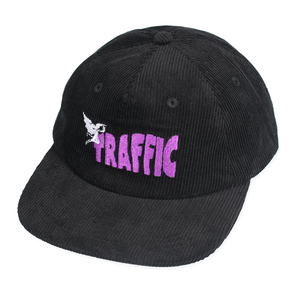 Traffic Sabbath Corduroy Snapback Hat Black