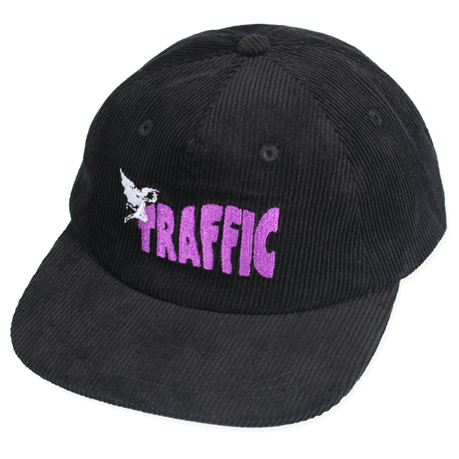 Traffic Sabbath Snapback Hat Black Cord