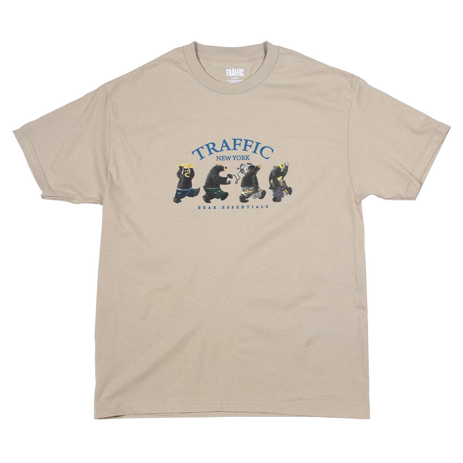 Traffic Bear Essentials Tee Cream