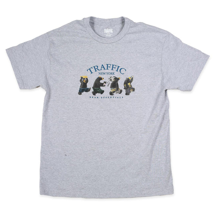 Traffic Bear Essentials Tee Heather Grey