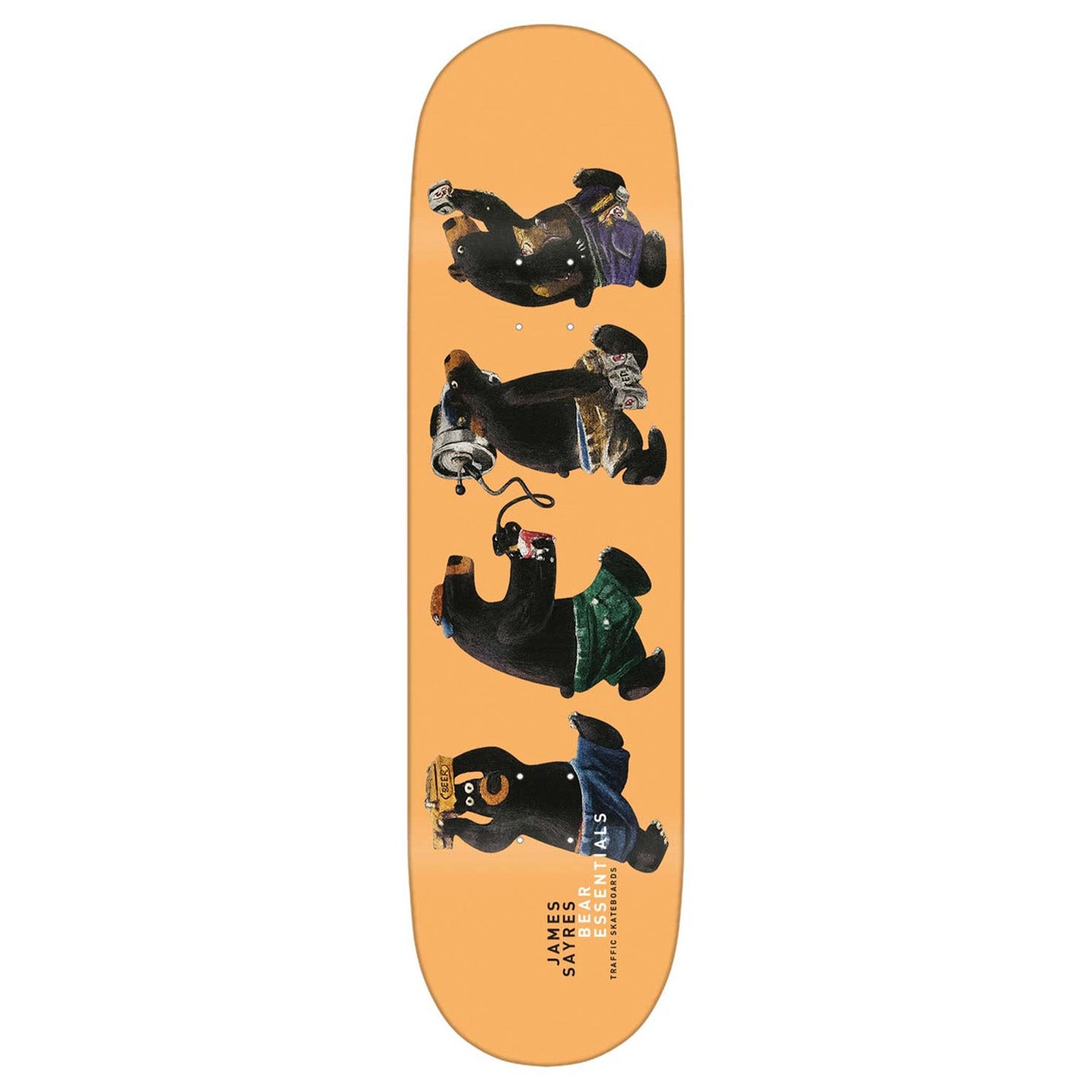 Traffic James Sayres Bear Essentials Deck 7.87"