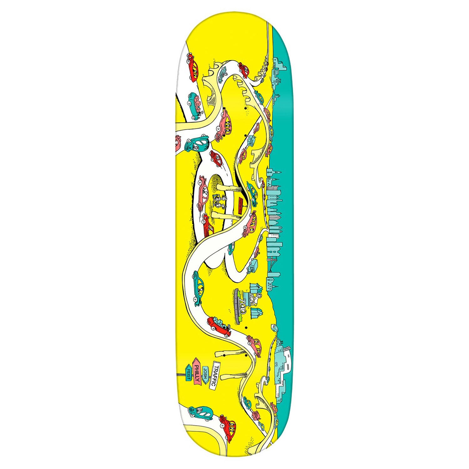 Traffic Josh Feist Places You'll Go Deck 7.75"