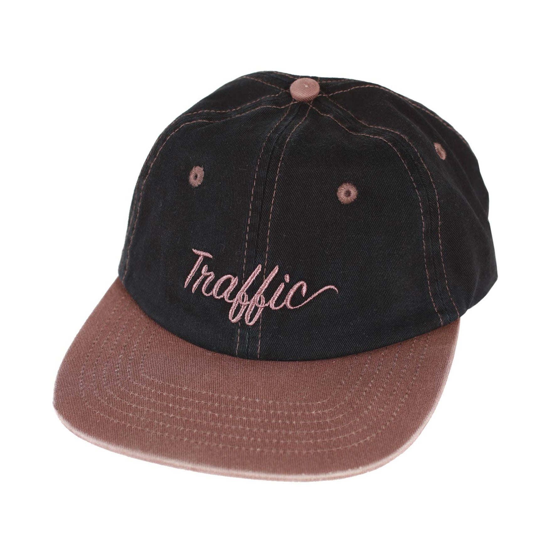 Traffic Script Snapback Black/Sepia