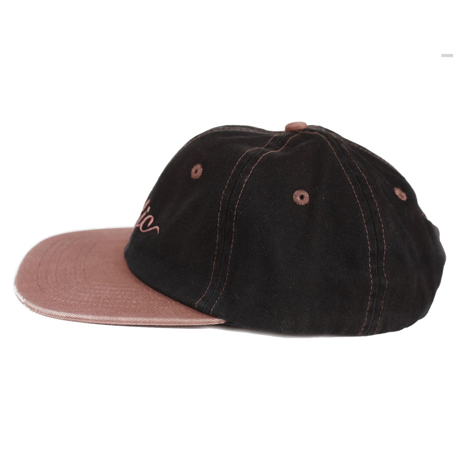 Traffic Script Snapback Black/Sepia