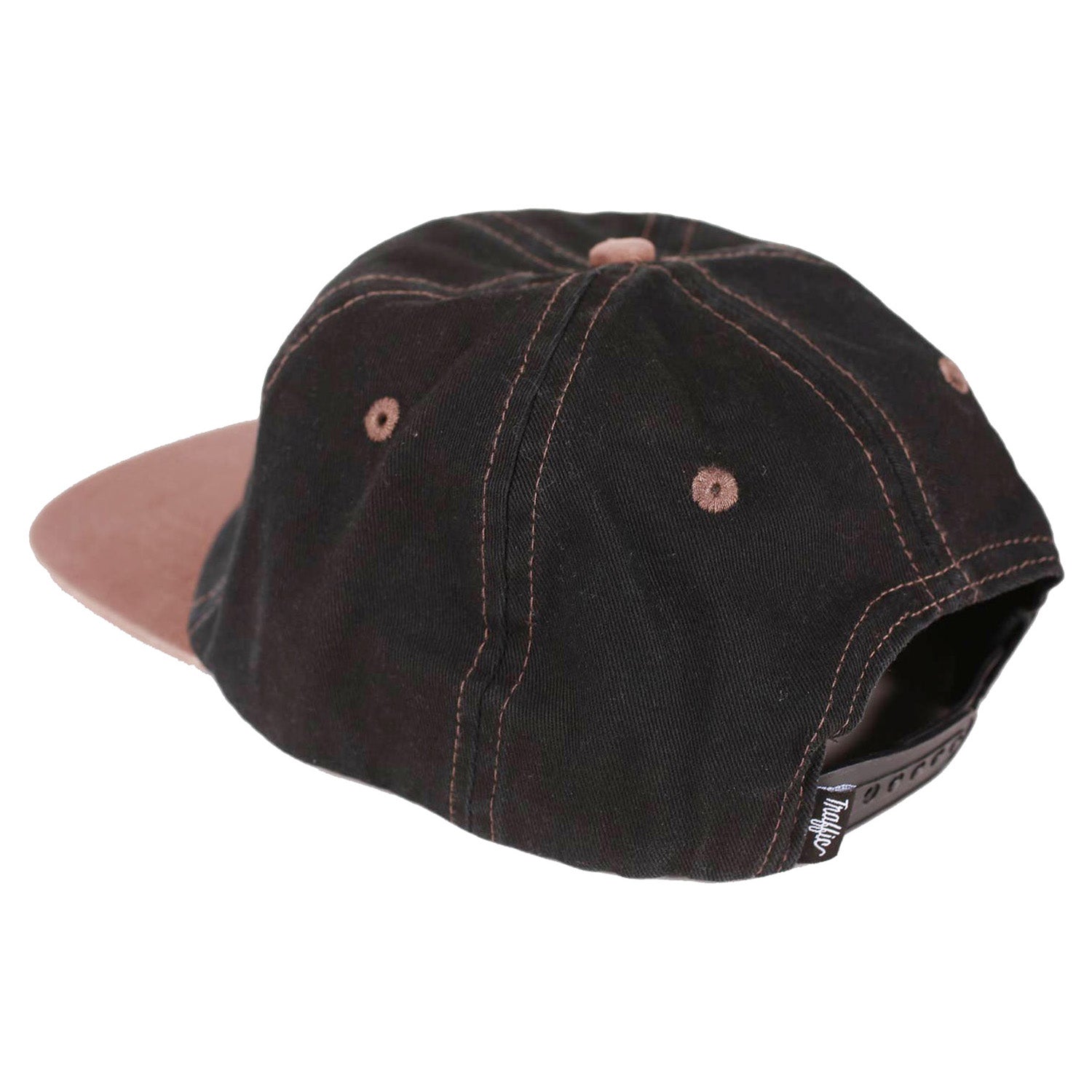 Traffic Script Snapback Black/Sepia