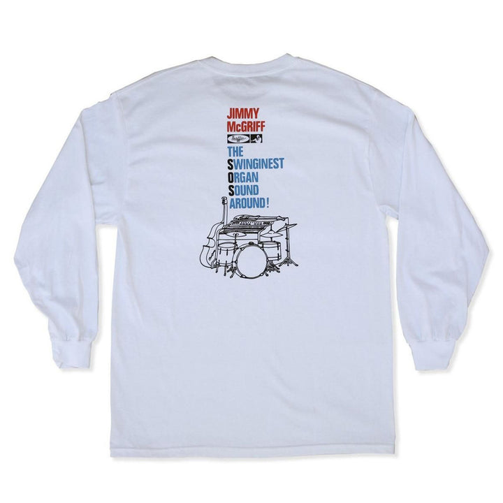 Traffic The Worm Longsleeve Tee White
