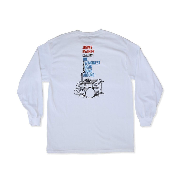 Traffic The Worm Longsleeve Tee White