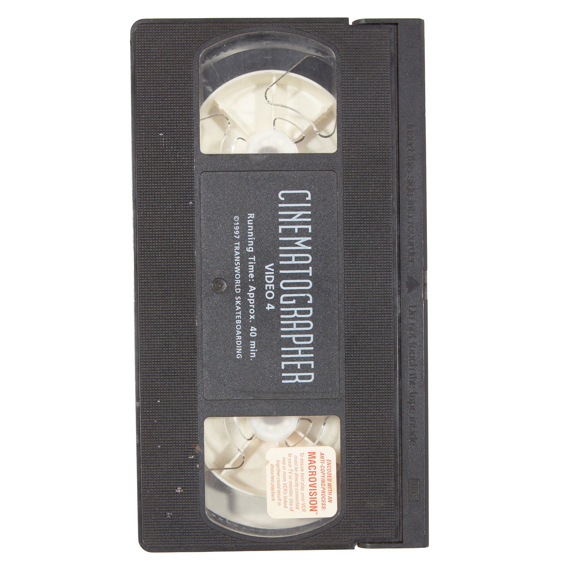 Overripe Transworld Cinematographer VHS (No Box)
