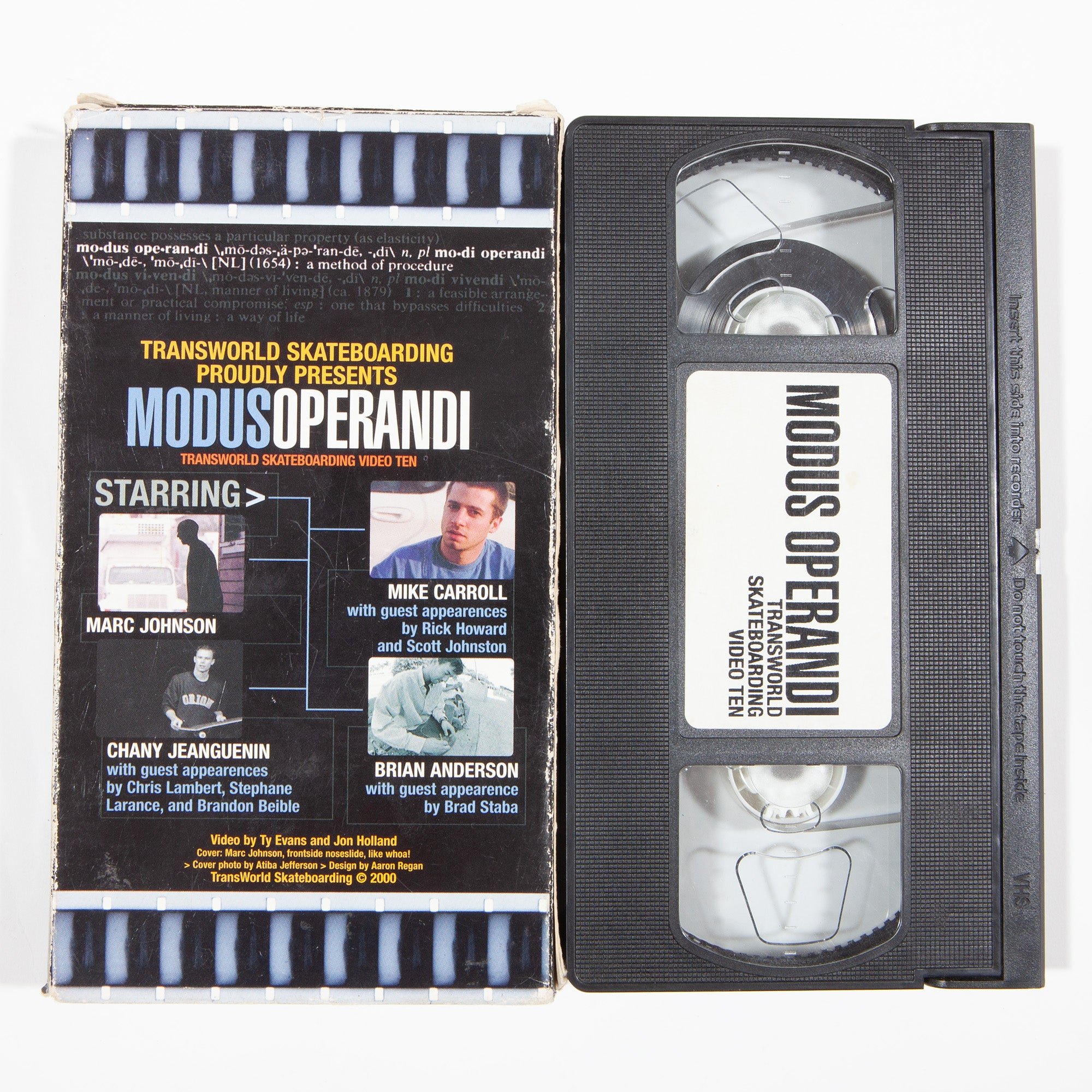 Overripe Transworld Modus Operandi VHS