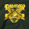 Thrasher x Antihero Eaglegram Tee Forest Green