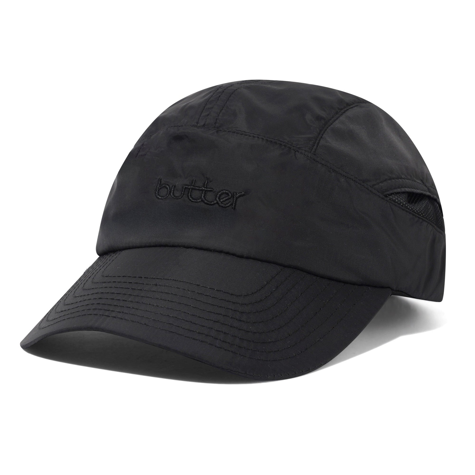 Butter Goods Trail Cap Black