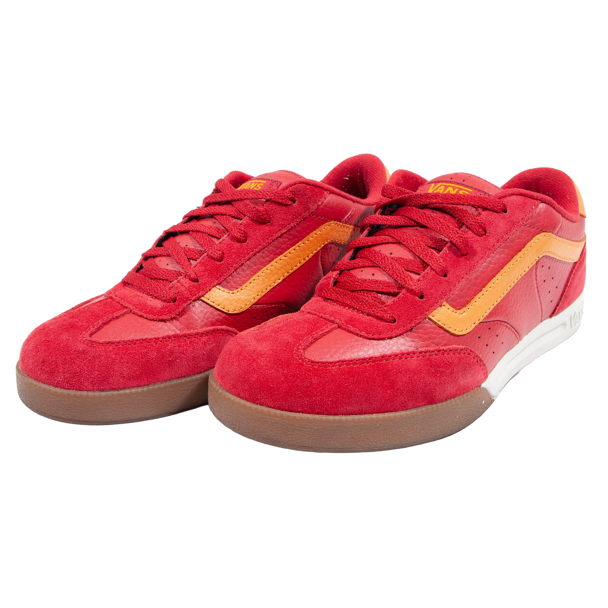 Overripe Vans Greco 2 Crimson/Sun Orange/Gum Size 10 2003