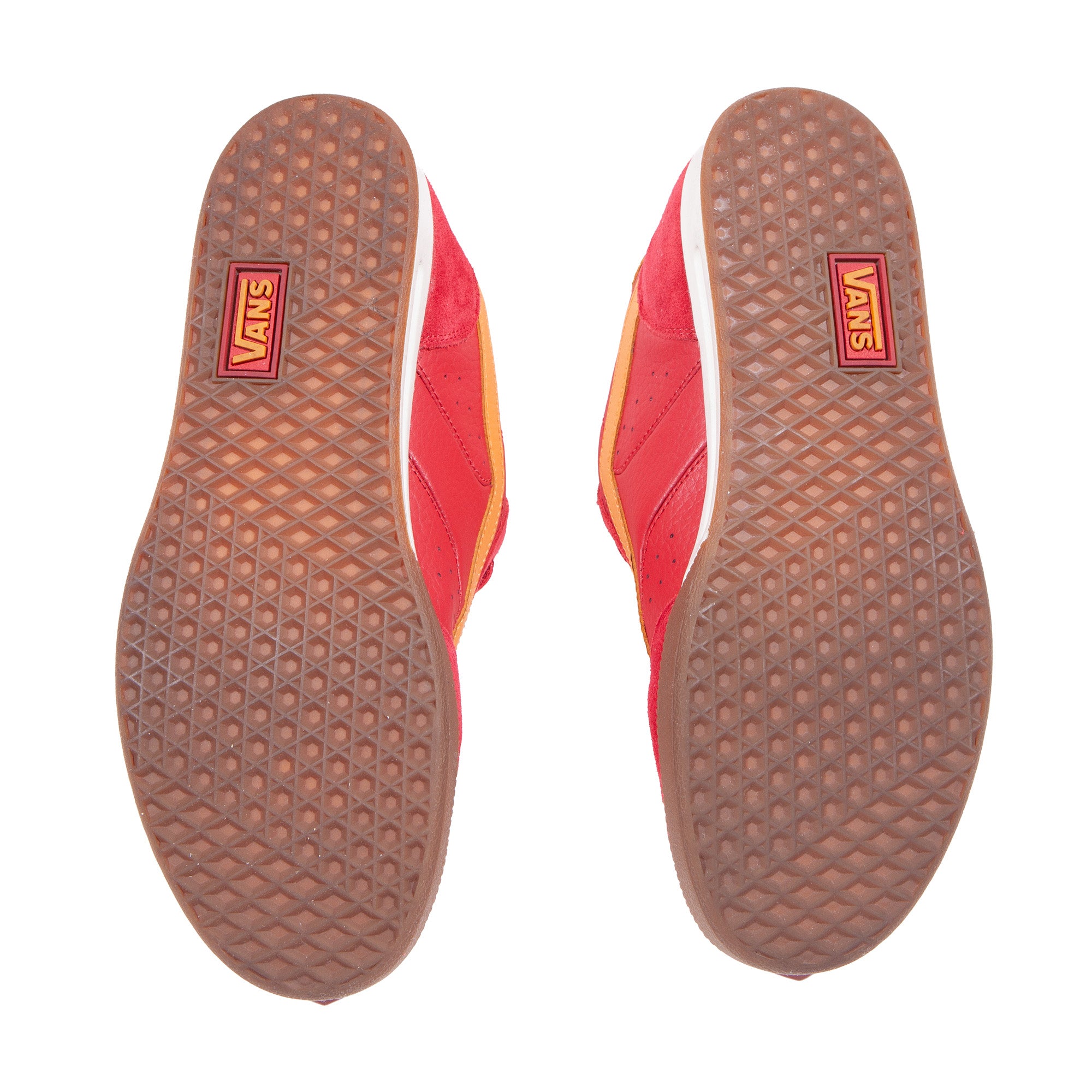 Overripe Vans Greco 2 Crimson/Sun Orange/Gum Size 10 2003