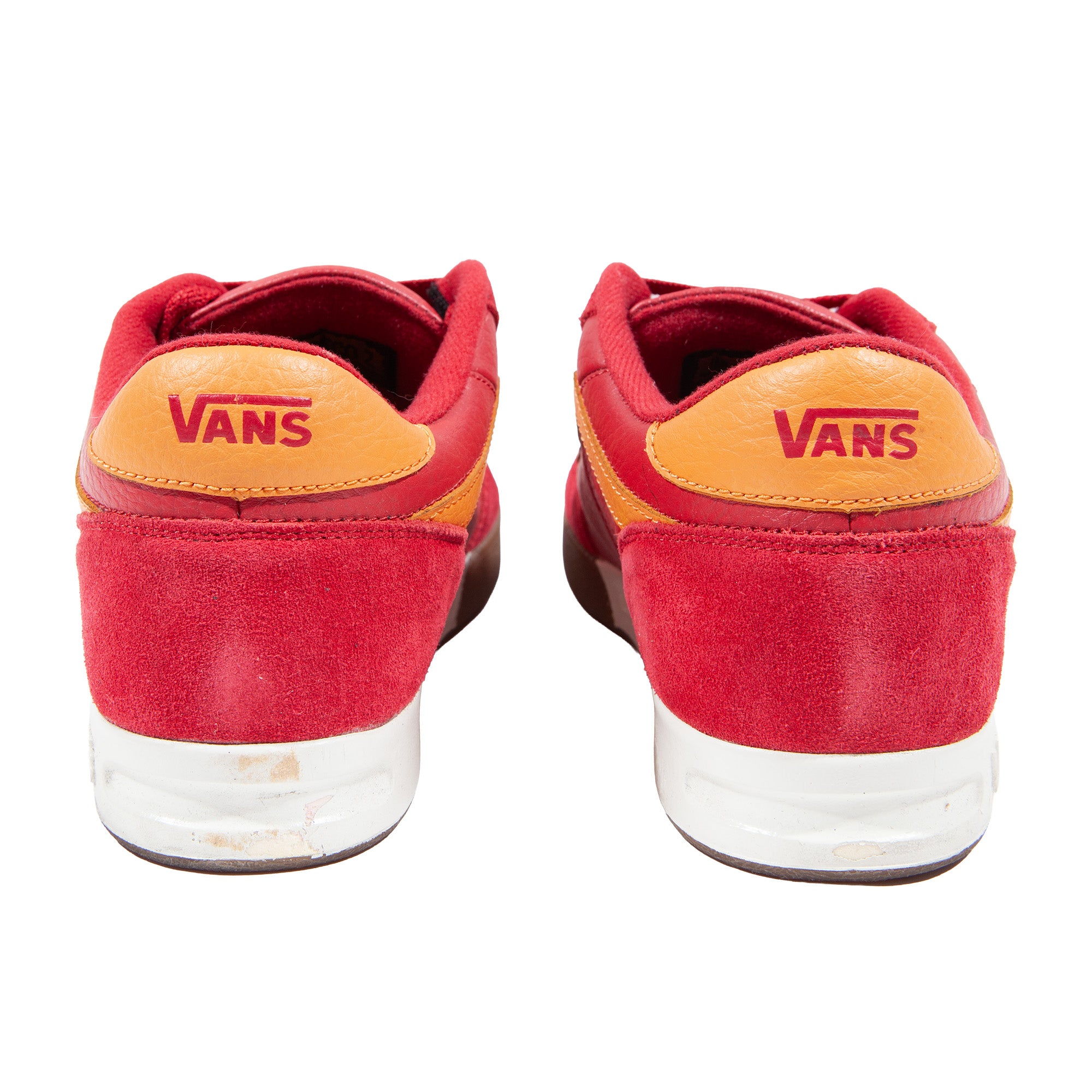 Overripe Vans Greco 2 Crimson/Sun Orange/Gum Size 10 2003