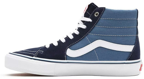 Vans Skate Sk8 High Navy/White - Orchard Skateshop