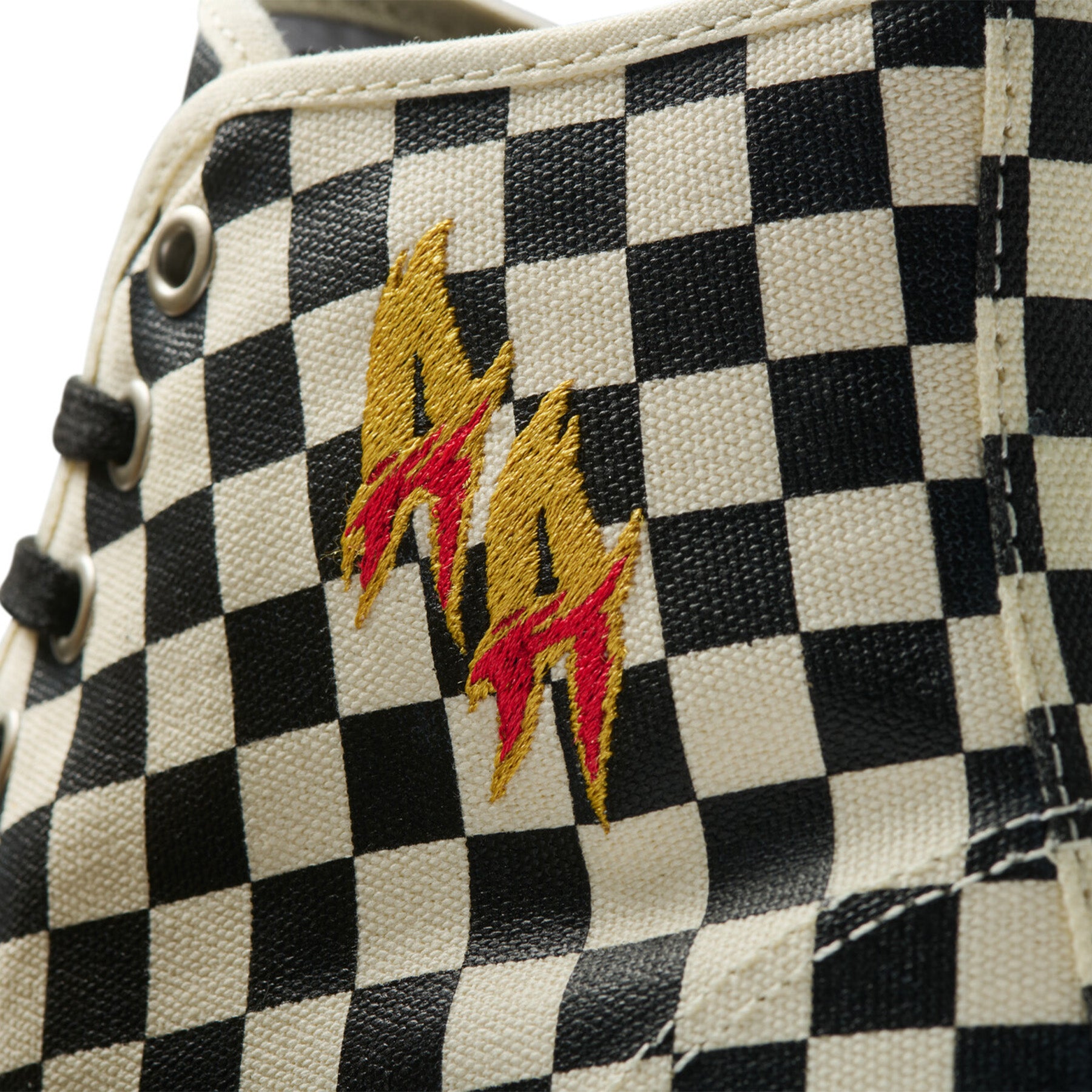 VANS x ANDREW ALLEN SKATE AUTHENTIC HIGH VCU★CHECKERBORAD Vans - Skate Authentic High VCU Shoes | Black White Check