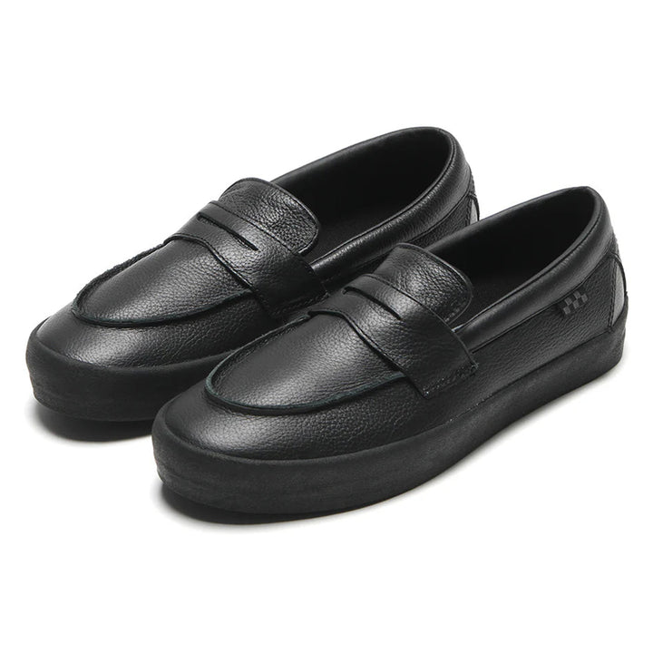Vans Skate Loafer Black/Black Leather
