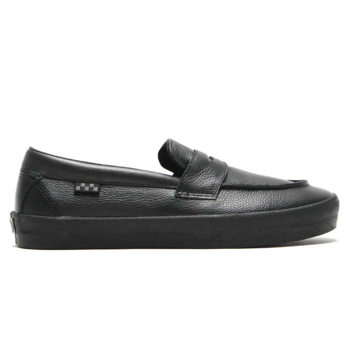 Vans Skate Loafer Black/Black Leather