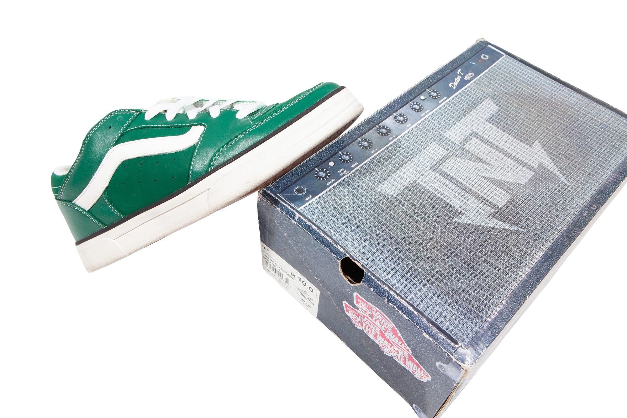 Overripe Vans TNT 1 Verdent Green Size 10 2003