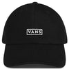 Vans Curved Dad Hat Black