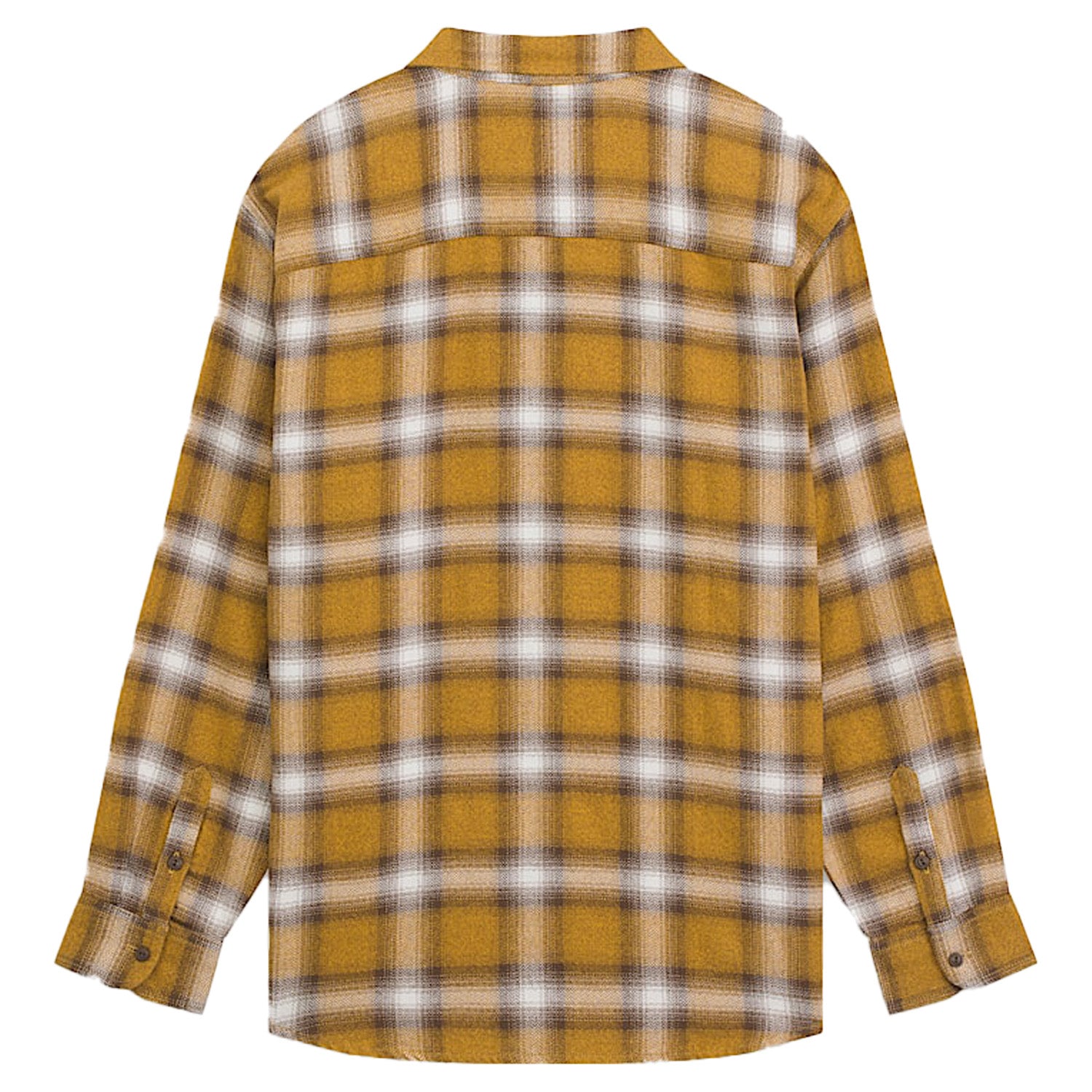 Vans Lawson Plaid Flannel Shirt Fuel Yellow