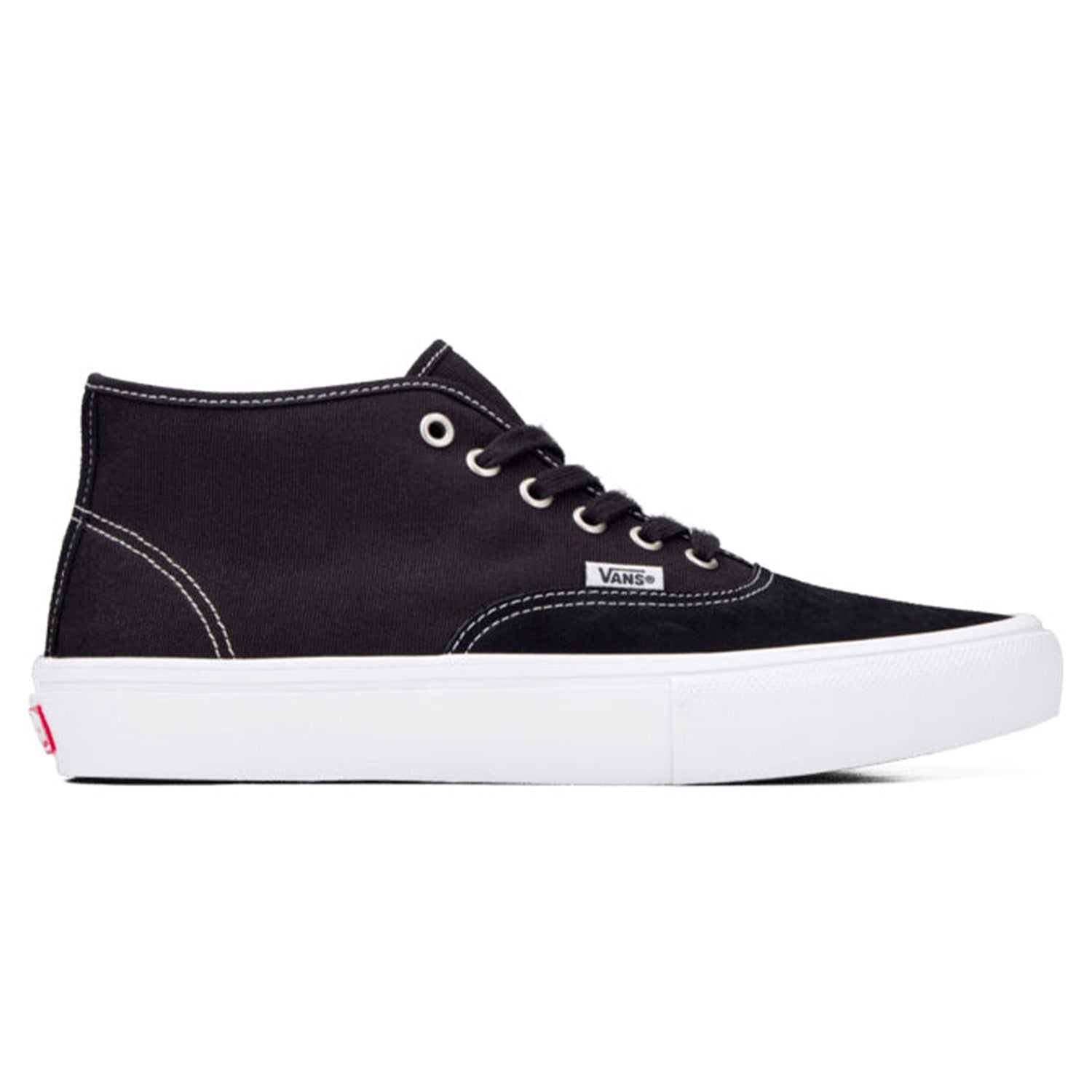 Vans Skate Authentic Mid Black/White - Orchard Skateshop