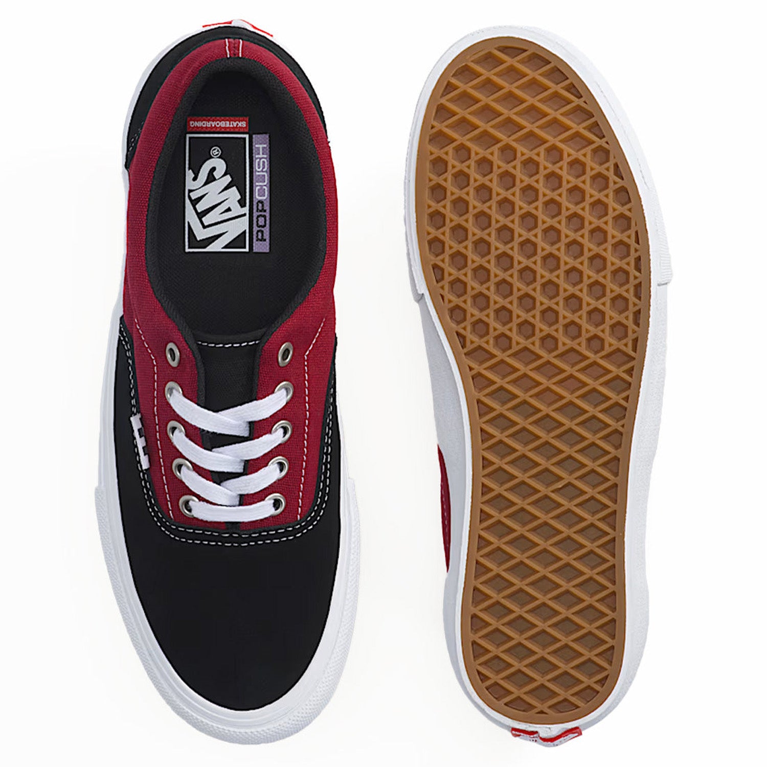 Vans Skate Era Black/Dark Red