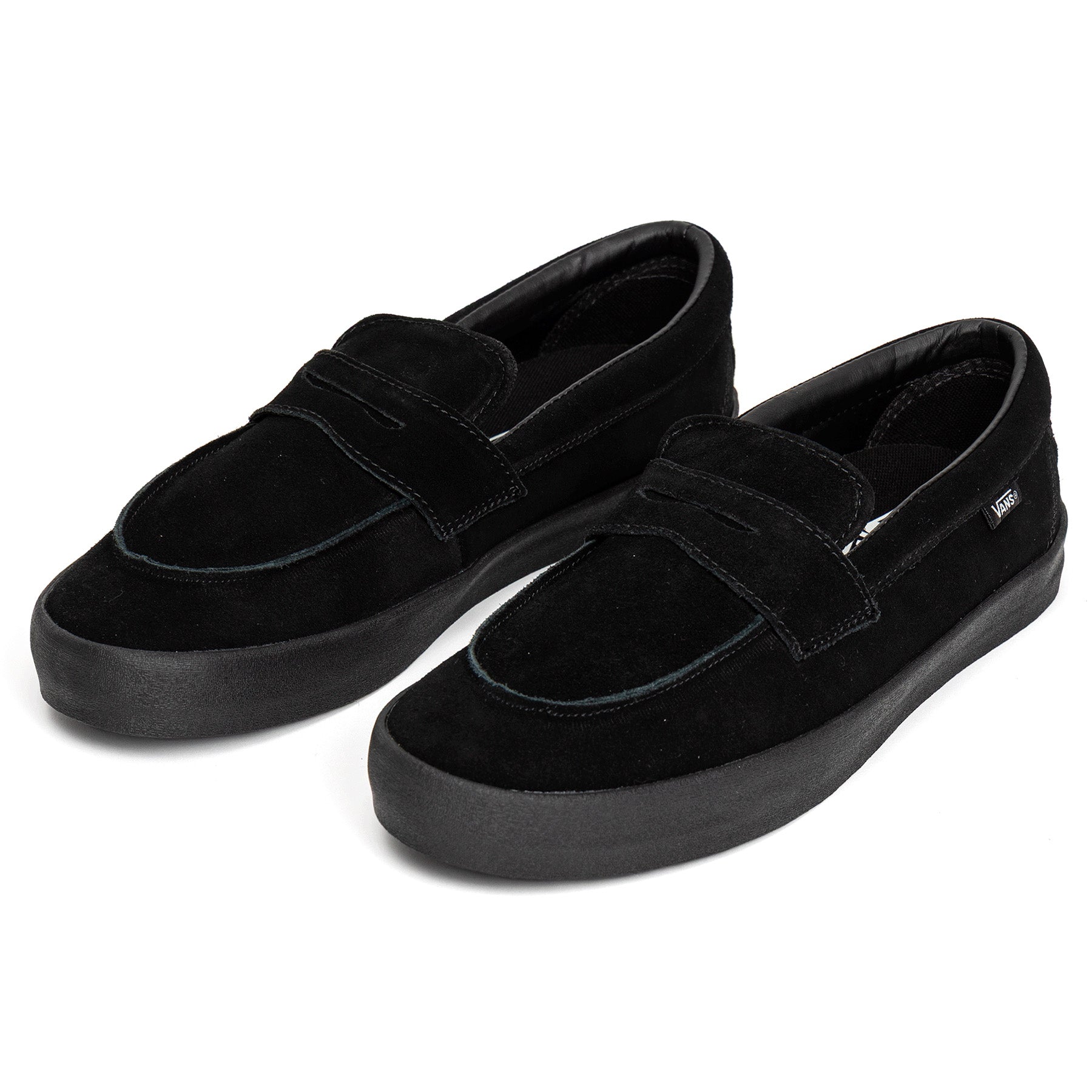 Vans Skate Loafer Suede Black/Black - Orchard Skateshop Vans Skate Loafer Suede Black/Black - Orchard Skateshop