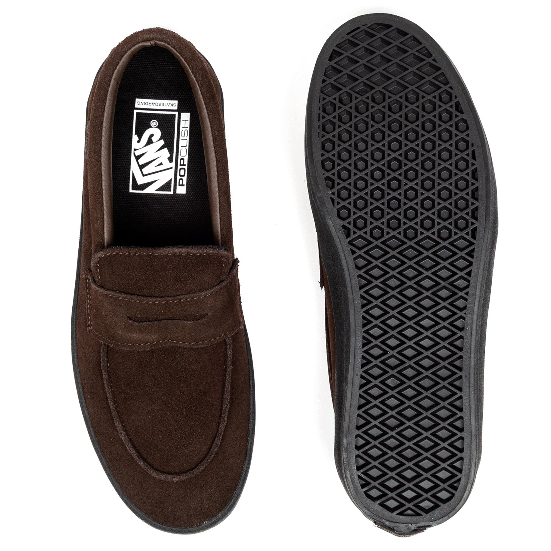 Vans Skate Loafer Suede Brown/Black